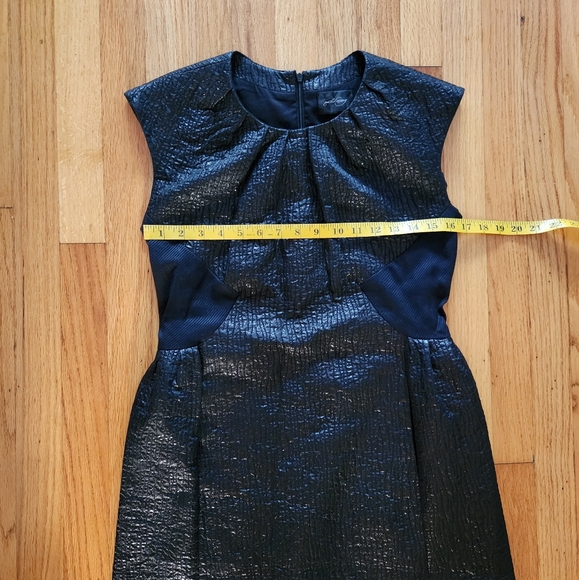 Rachel Comey Glossy Textured Paneled Dress Made in NYC Size Medium - Picture 12 of 12